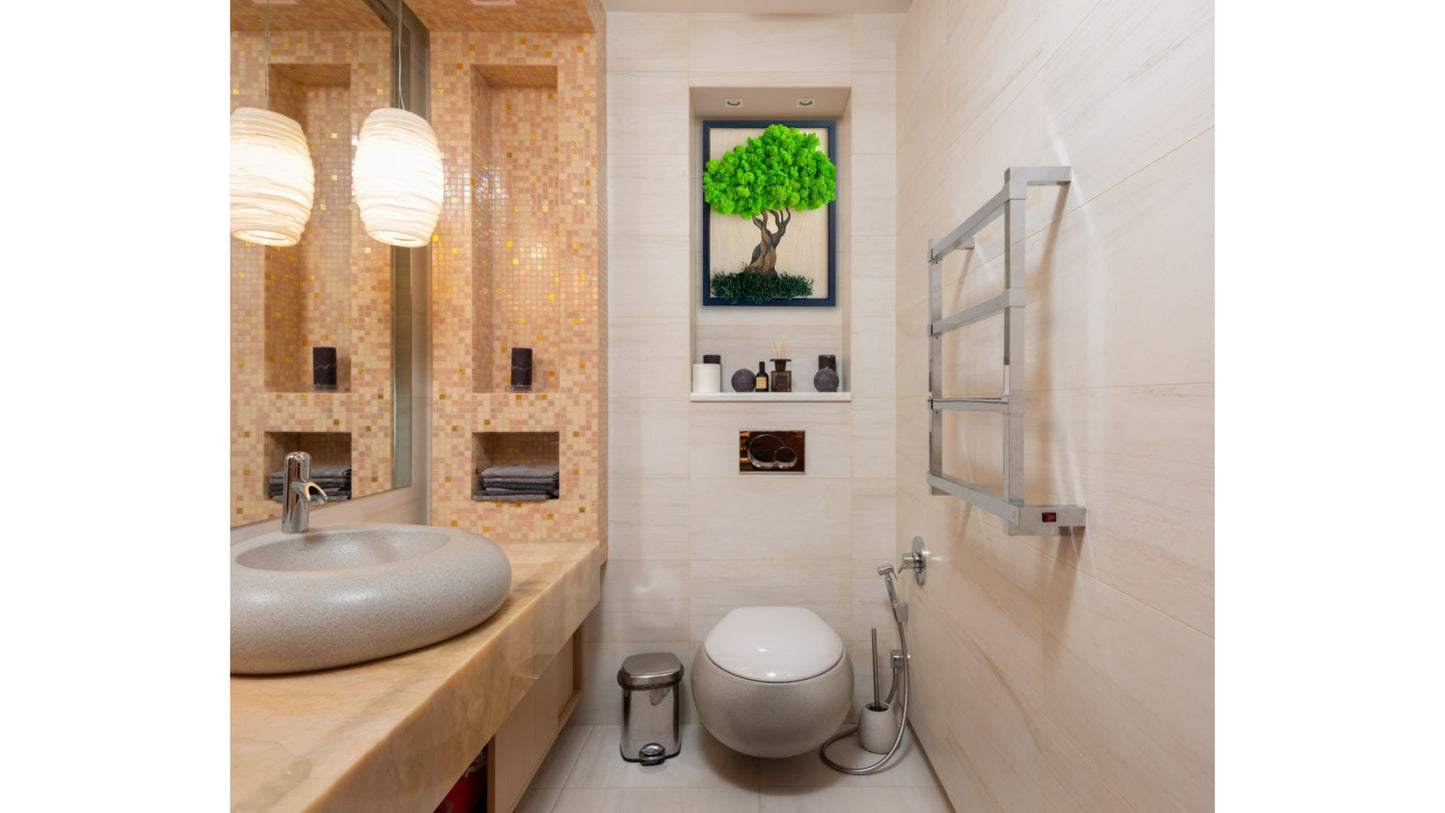 Wall Moss Bonsai Art