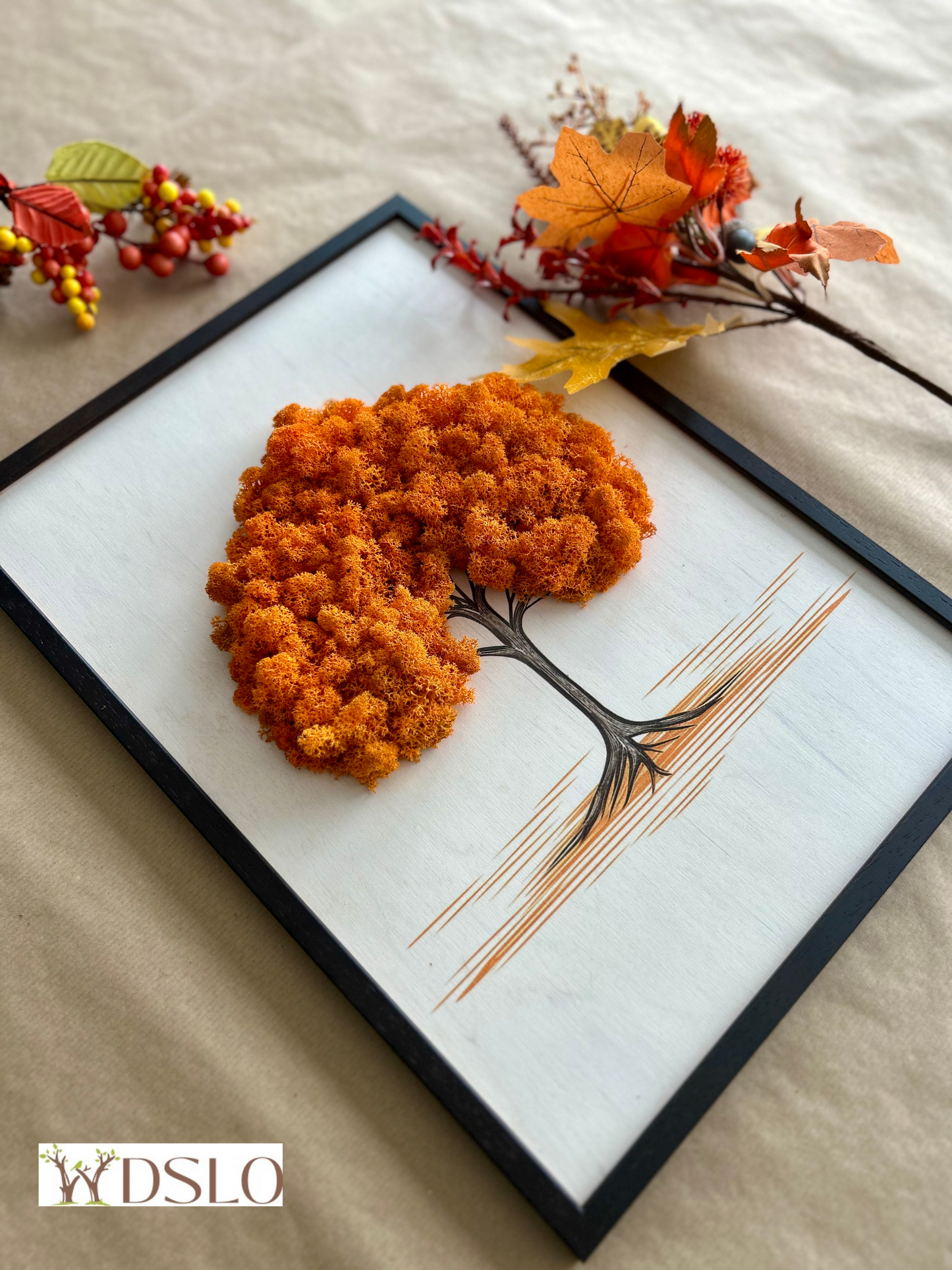 Moss Art Wall Decor Set