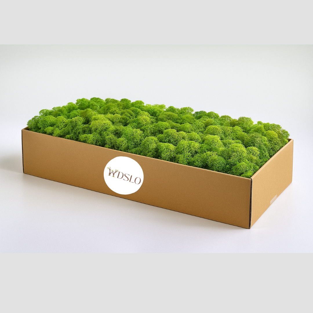 Mah (jelenov lišaj) Travnato zeleni 1 kg (škatla)