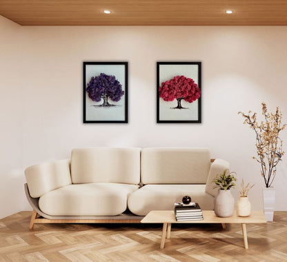 Unique Wall Moss Autumn Tree Art