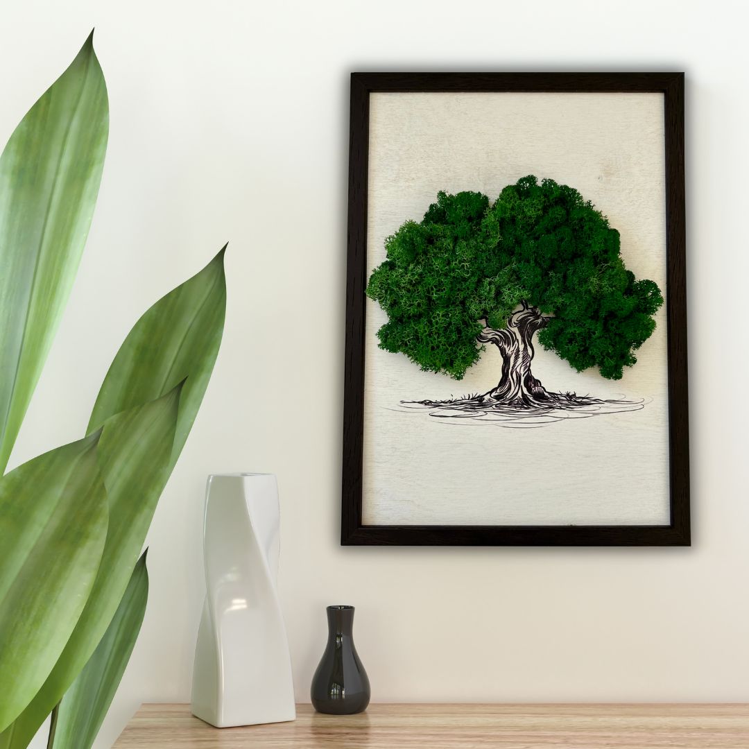 Wall Moss Oak Art